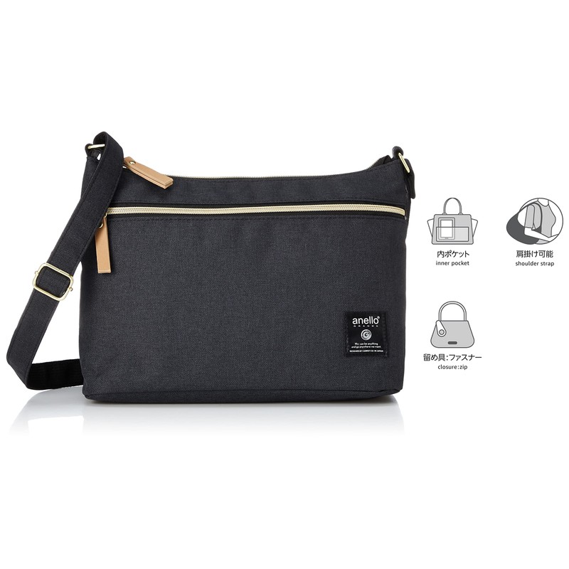 Anello Grande GT-C3362 CLP Classic Heathered Poly Mini Shoulder Bag,