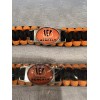 Unbranded Cincinnati Bengals Paracord Survival Bracelet 9 Inch With Sturdy