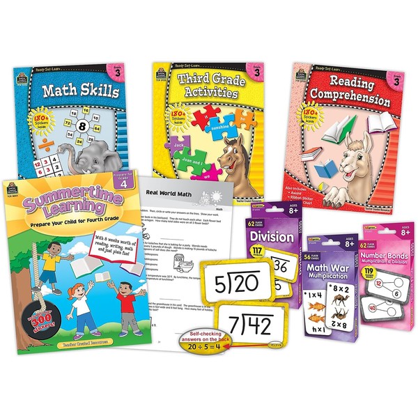 Teacher Created Resources® Learning at Home: Grade 3 Kit