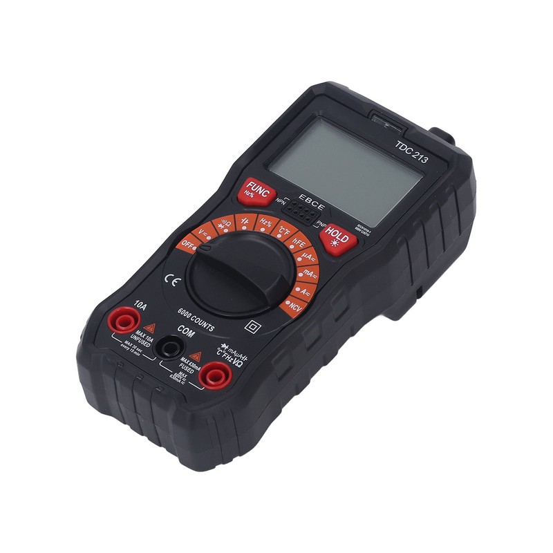 Multimeter Automatic Accurate Measurement Falling Proof Digital Display Portable Voltmeter