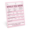 Knock Knock 1-Count While You Were Memo Pads, Funny Office