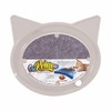 FURACÃOPET Cat Toy with Scratcher Pad and Rolling Ball –