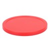 4PCS Air Hockey Pucks, Red Plastic Hockey Pucks Replacement Accessories