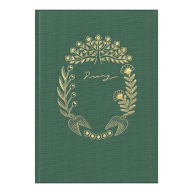Midori 12704006 Diary Soft Flower and Tri Pattern