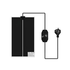 AIMALL Reptile Heating Mat Pad Electric Warmer, Uniform Heat Distribution, Safe for Crabs, Frogs, Lizards - PVC Waterproof, 5.9x11, 11x11, 11x16.5