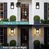 AEQ Solar Porch Lights Outdoor, Solar Sconce Lights Outdoor with