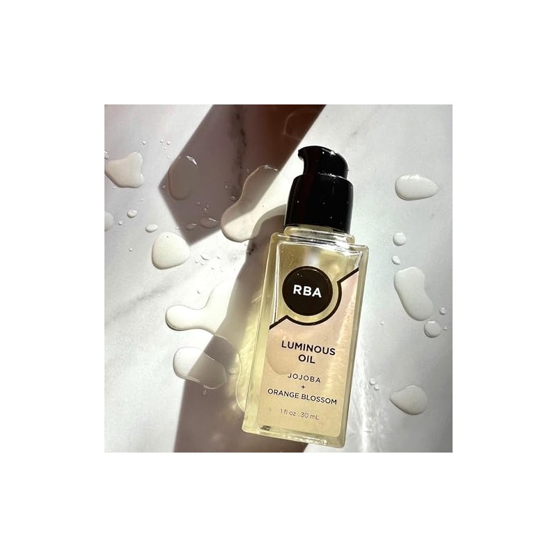 Aceite facial luminoso