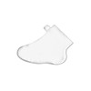 wumio 50 Pairs (100 Pieces) Disposable Waterproof Vinyl Foot Caps