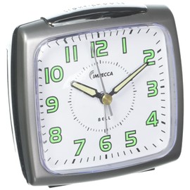 Impecca Extra Loud Alarm Clock with Luminous Hands and Snooze- Light Bell Alarm Clock