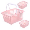 KOMBIUDA 3pcs Small Storage Baskets with Handles Versatile Organizers for