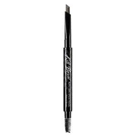 CLIO Kill Brow Auto Hard Eyebrow Pencil | Dual-End, Long Lasting, Waterproof, Smudge-Resistant, Spoolie Brush, Sharpener | Natural Brown (#01)