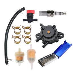 15004-7054 Carburetor Fit for Kawasaki FH430V FH381V FH541V FS481V Engine Replace 15003-7047 15003-7061 15004-7057 15003-7107 With Fuel Pump & Air Filter