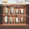 LINFIDITE 2 Pack Kitchen Plate Holder Organizer for Cabinet Space