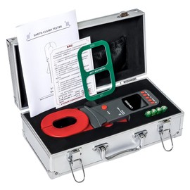 Generic 0.01‑200Ω Clamp Grounding Resistance Meter Handheld Digital Ground Earth Resistance Tester Testing Device