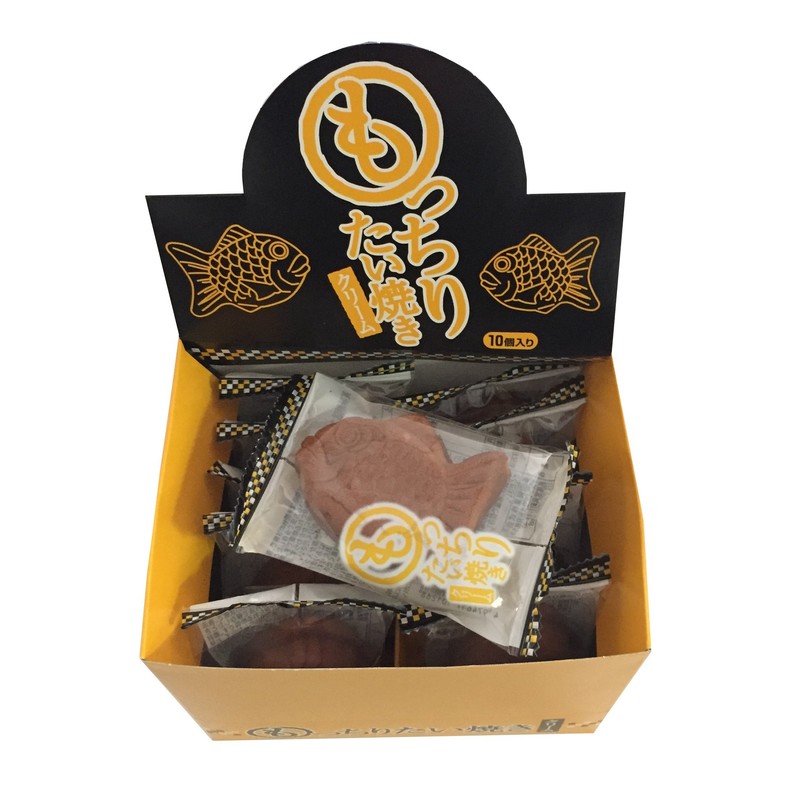 Tada Seika Motchiri-Taiyaki Cream 1 Piece x 10 Bags