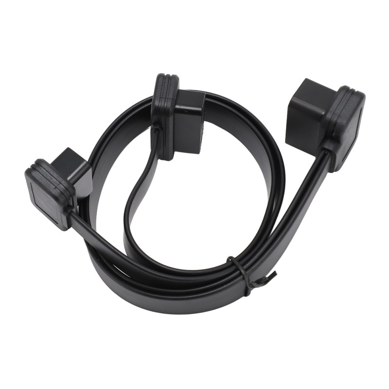 50cm OBD Splitter Extension Cable 16 Pin Male to Female