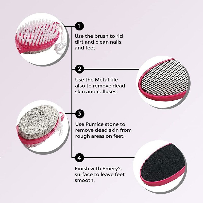 4 in 1 The Pedi Care Stick 4 Sided Pedicure