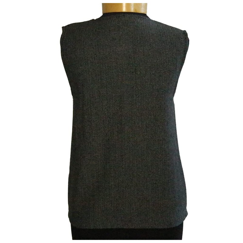 Making Believe Tweed Vest for Boys Colonial Costume - Black