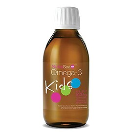 Natures Way NutraSea Kids Bubblegum 200 mL - Omega3 Lquido Sabor Chicle para Nios, Forma Divertida de Incluir DHA en la Dieta                         