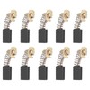 sourcing map 10 Pack CB-303 Carbon Brushes Set Replaces 17x11x5mm