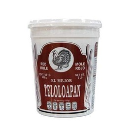 Teloloapan Mole Rojo - El Mejor, Red, 2 lb Tub