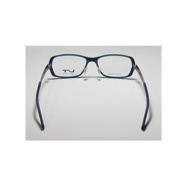 Lightec By Morel 7032l Mens/Womens Designer Full-rim Spring Hinges Light Fashionable Cold Insert Eyeglasses/Eyeglass Frame (50-14-135, Teal/Gray)