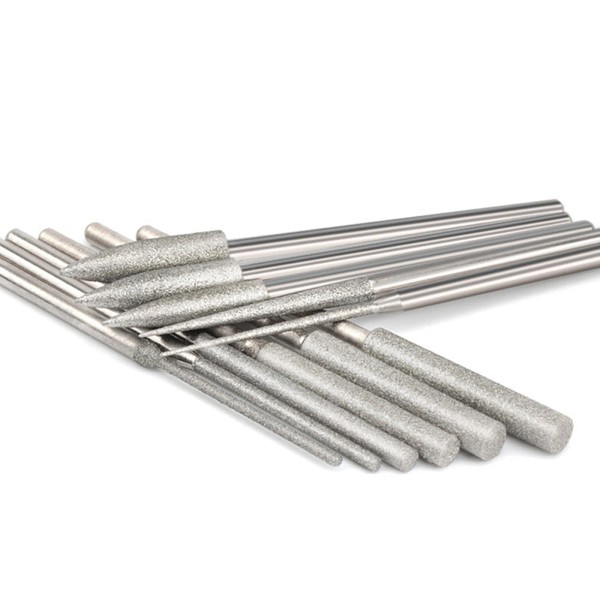 Unbranded 11PCS/Set 1/8" Shank Diamond Burr Bits Grinding Rotary Tools