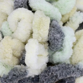 JubileeYarn Fun Finger Loops Yarn - 100g/Skein Jumbo Polyester - Artemis - 6 Skeins