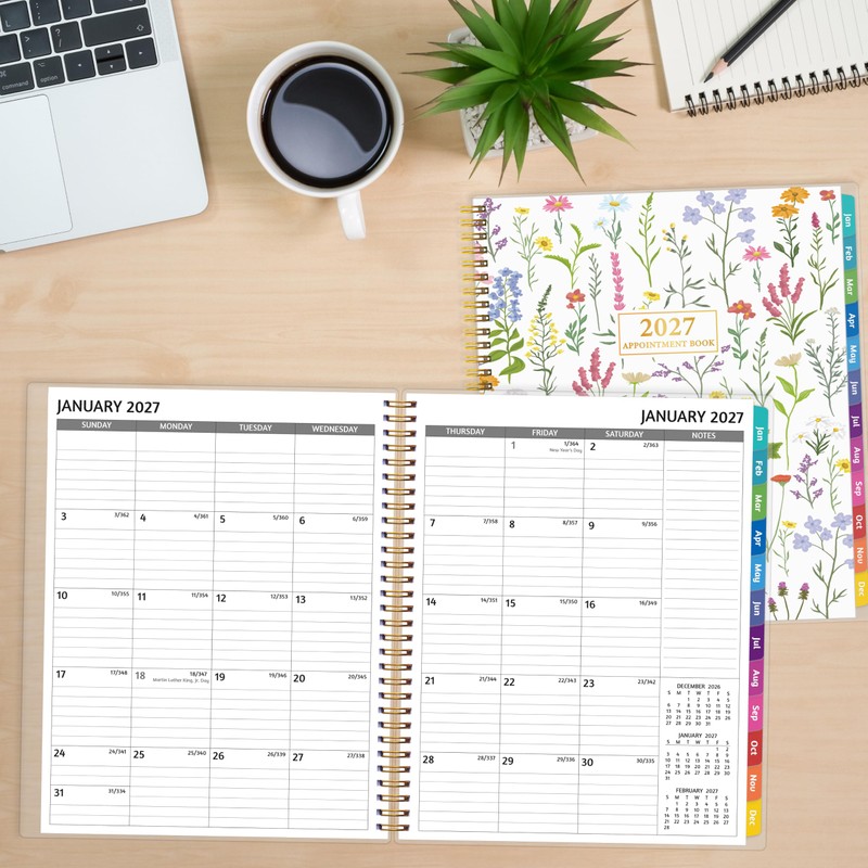 2027 Appointment Book - January - December 2027, Appointment Planner