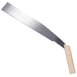 KAKURI Temagari Saw 14" Long Japanese Tree Limb Saw, Razor Japanese Steel Blade, Large Hand Pruning Saw for Cutting Tree, Log, Limb, Thick Branch, Raw Wood, Made in JAPAN