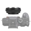 Alloy Black Fotga Konica Nex Lens Adapter Converter for Konica