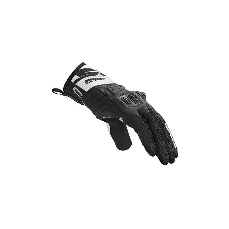 SPIDI Flash-R Evo Tex Glove, Black/White, Size 3XL