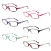 IVNUOYI 6 Pack Reading Glasses Blue Light Blocking,Fashion Ladies Spring