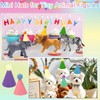 DRANSMIC 24pcs Mini Party Hats for Stuffed Animals