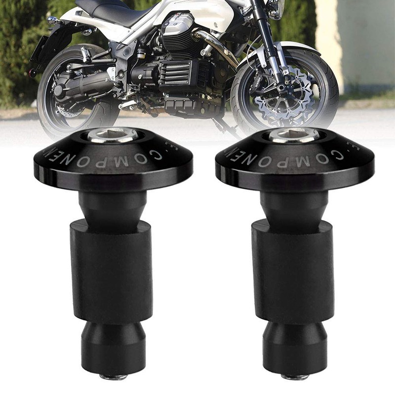 BOROCO 22mm 7/8 Inch Motorcycle Handlebar Ends, Motorcycle Handlebar End