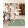 Blissful Diary Baby Splat Mat for Under High Chair, 50.4