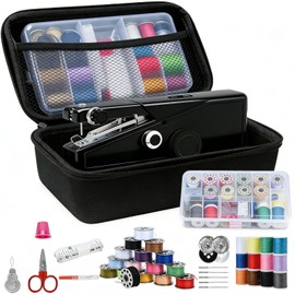 Handheld Sewing Machine for Beginners Adults, Portable Cordless Mini Sewing Machine Kit