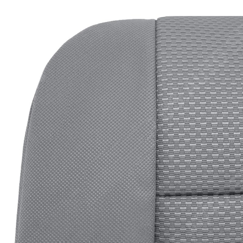 Driver Side Bottom Replacement Cloth Seat Cover Gray Compatible with