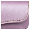 Tacy CY-6338B-16 Glasses Case, Stylish, Women's, Cute, Semi-Hard Case, Button