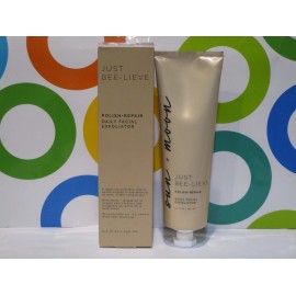 ~ JUST BEE-LIEVE ~ JUST BEE-LIEVE ~ POLISH + REPAIR DAILY FACIAL EXFOLIATOR ~ 5.1 OZ