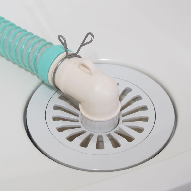 SANEI (サンエイ) Washing Machine Drain Trap Elbow for Drain Hose