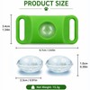 Qeisia Pendant for Dog Collar, Natural Scent Tag 2Pack with