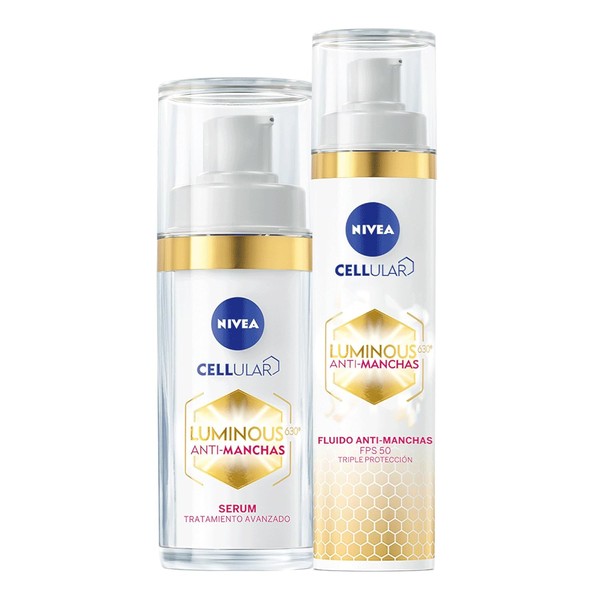 NIVEA Rutina Anti-manchas Rutina Facial Completa Luminous 630 (2 piezas),