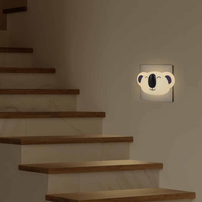 Annmore Night Light Baby Socket Koala Bear Socket Light Children