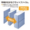 PLUS(プラス) プラス フラットファイル A4縦 2穴 セノバス 3冊+替表紙1枚綴紐1本 89-288 ブルー