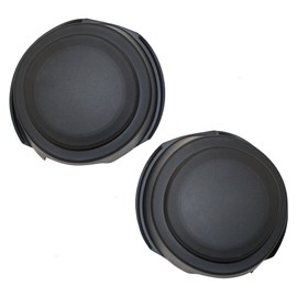 Brock Replacement Set Front Dash Cup Holders Drink Insert Liner Compatible with 1999-2005 Astro Safari 10374699 10374700