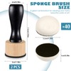 2 Pack Ink Blending Tool with 40 Replacement Foam Pads,