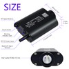 AKEPO 16W Fiber Optic Starlights Headliner Lights Star Light Kit,