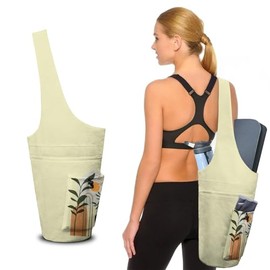 saniwu Yoga Mat Bag for Women with Large Side Pocket
