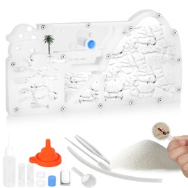 Ant Farms with Connections, Ant Farms for Kids & Adult, Live Ants for Ant Farm Educational Science DIY Toy Kit - STEM Learning Toy - Great Gifts for Boys & Girls (Castle)